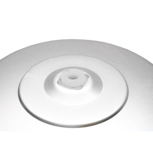 Recipiente in alluminio per separatore di panna da 12L.