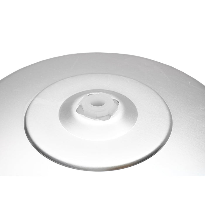 Recipiente in alluminio per separatore di panna da 12L.