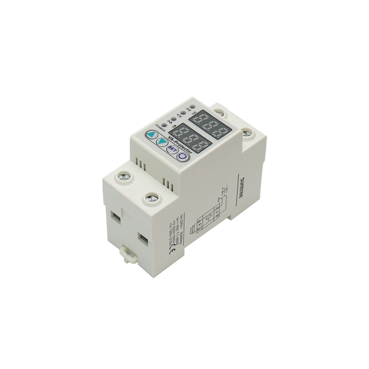 Relè digitale 40A per monitoraggio e protezione da sottotensione e sovratensione 220V, LDVP1-40A