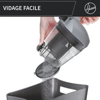 Aspirapolvere senza sacco - HOOVER - HP320PET - 850 W - 2 L - 75 dBA - Speciale per animali