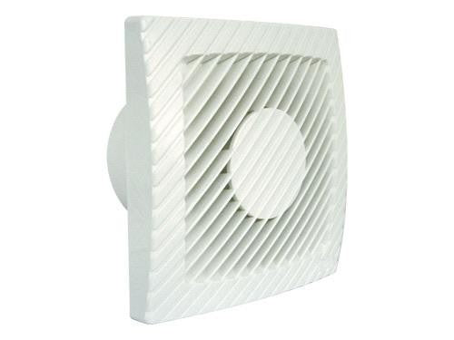 ASPIRATORE ELETTRICO A MURO 15W - 240V - MM.163X163X27 - mc/h 110