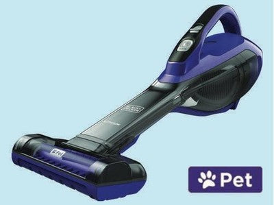 ASPIRATUTTO B+D 10,8V LI DVA 325 JP07 SISTEMA PET RIMOZIONE PELI ANIMALI