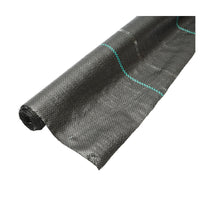 Rete per pacciamatura, anti-erbacce 1.5x10m, 70gr/m² nera, permeabile Breckner Germany.
