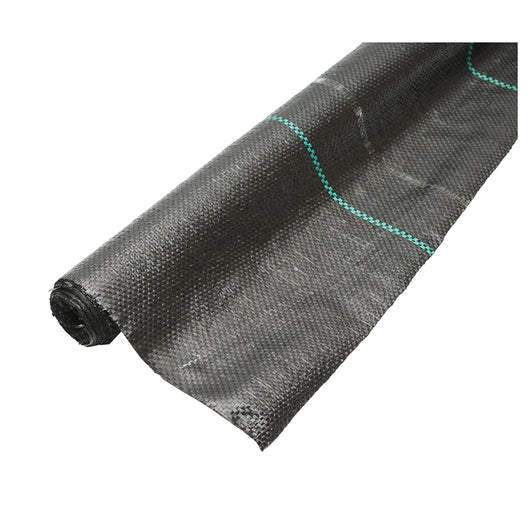 Rete per pacciamatura, anti-erbacce 1.5x10m, 70gr/m² nera, permeabile Breckner Germany.