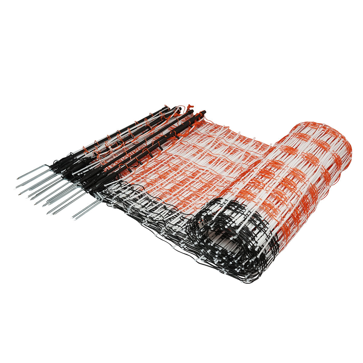 Rete per recinzione elettrica 60cmx30m con piede doppio, resistenza 1.6 Ohm/m, Breckner Germany