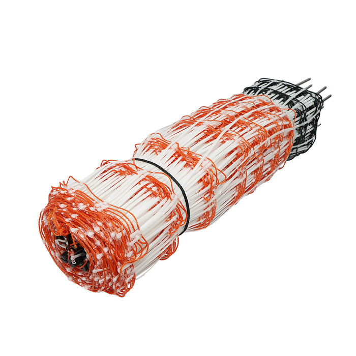 Rete per recinzione elettrica 60cmx30m con piede doppio, resistenza 1.6 Ohm/m, Breckner Germany