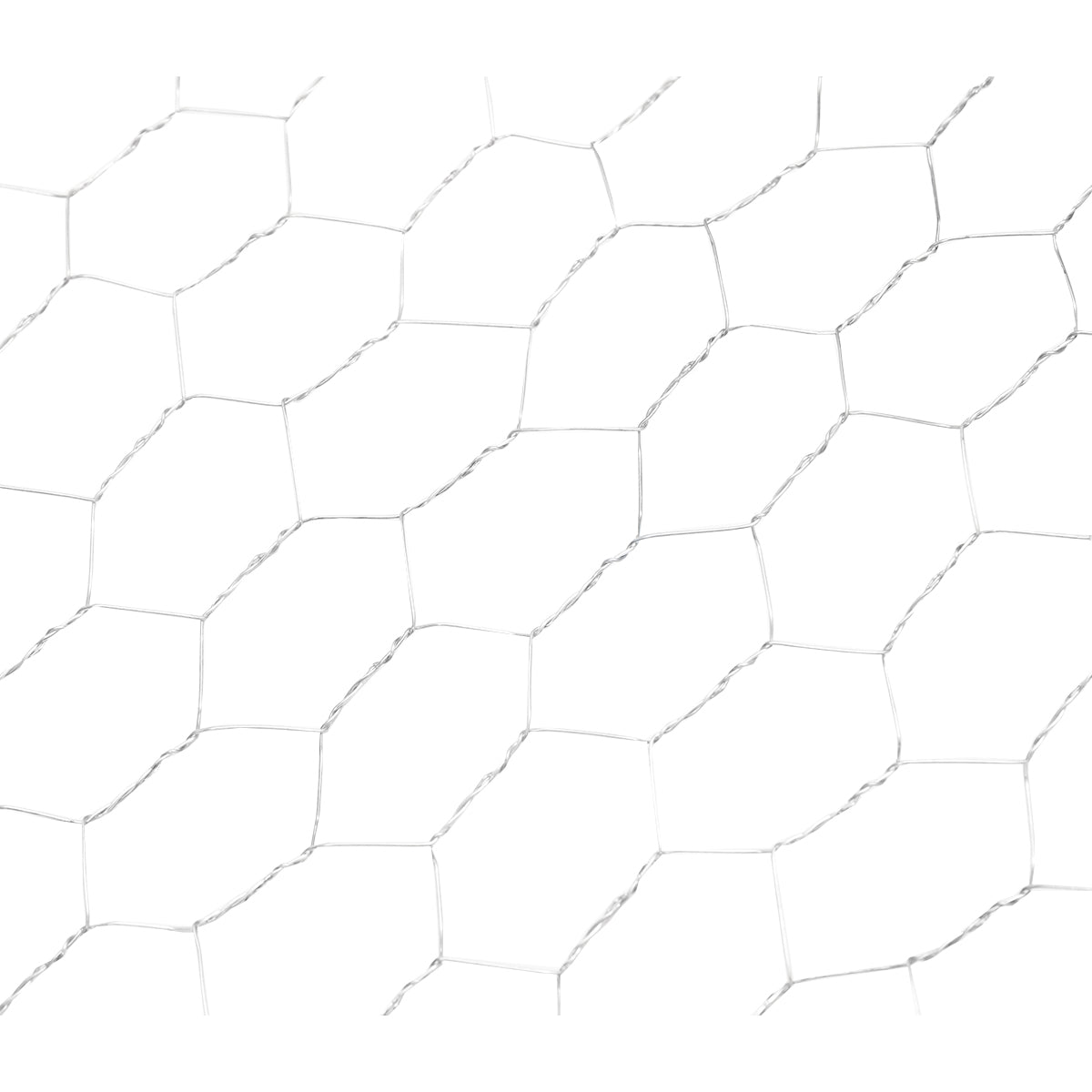 Rete per recinzione, L20m, H120cm, intrecciata, zincata con maglie da 75mm, per recinzioni