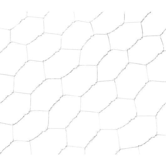 Rete per recinzione, L20m, H150cm, intrecciata, zincata con maglie da 75mm, per recinzioni