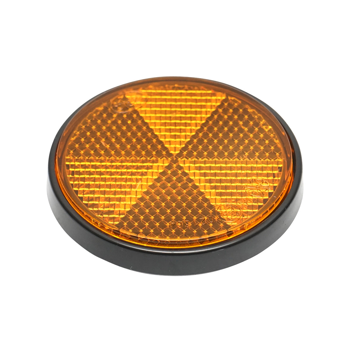 Riflettore rotondo 60mm lato giallo  Breckner Germany