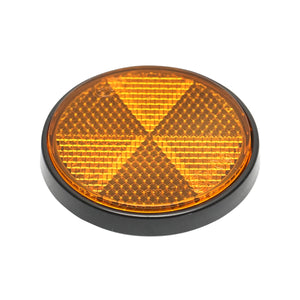 Riflettore rotondo 60mm lato giallo  Breckner Germany