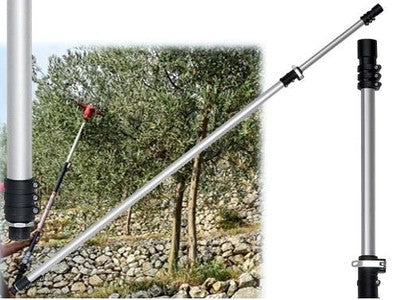 ASTE ASTA TELESCOPICA PER SCUOTITORI OLIVE OLIDUE LUNGHEZZA min/max 1,45/2,25