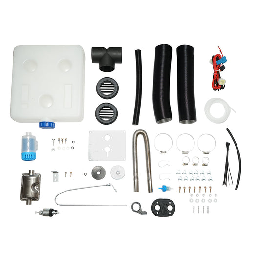 RISCALDATORE D’ARIA RISCALDATORI DA PARCHEGGIO PER L'AUTO RISCALDATORE PER AUTO Riscaldatore stazionario, silenzioso 12-24V, 5KW, display LCD, con telecomando