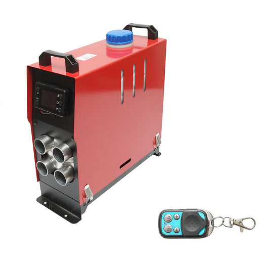 RISCALDATORE D’ARIA RISCALDATORI DA PARCHEGGIO PER L'AUTO RISCALDATORE PER AUTO, RISCALDATORE STAZIONARIO PORTATILE  12-24V, 5KW, display LCD, con telecomando