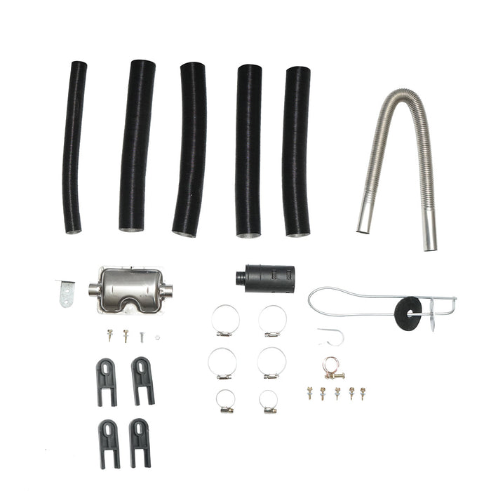 RISCALDATORE D’ARIA RISCALDATORI DA PARCHEGGIO PER L'AUTO RISCALDATORE PER AUTO, riscaldatore stazionario portatile 12-24/220V, 5KW, display LCD, con telecomando