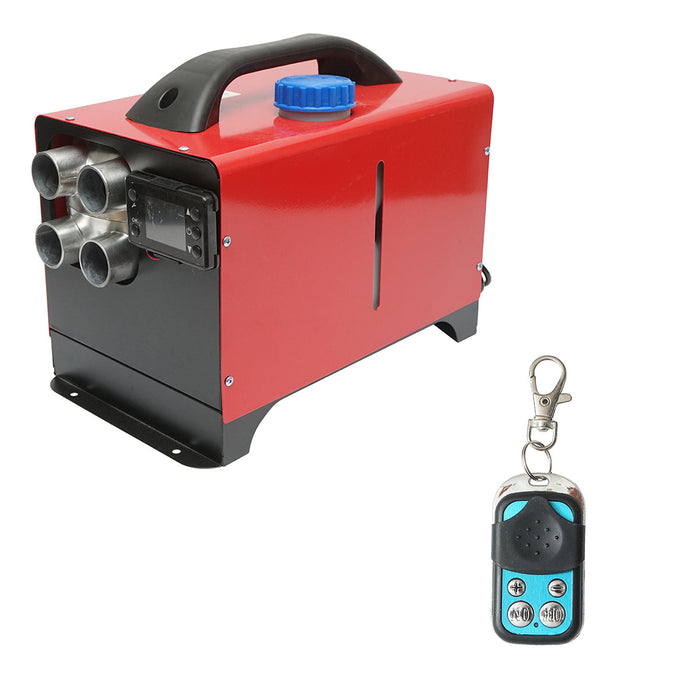 RISCALDATORE D’ARIA RISCALDATORI DA PARCHEGGIO PER L'AUTO RISCALDATORE PER AUTO, riscaldatore stazionario portatile 12-24/220V, 5KW, display LCD, con telecomando