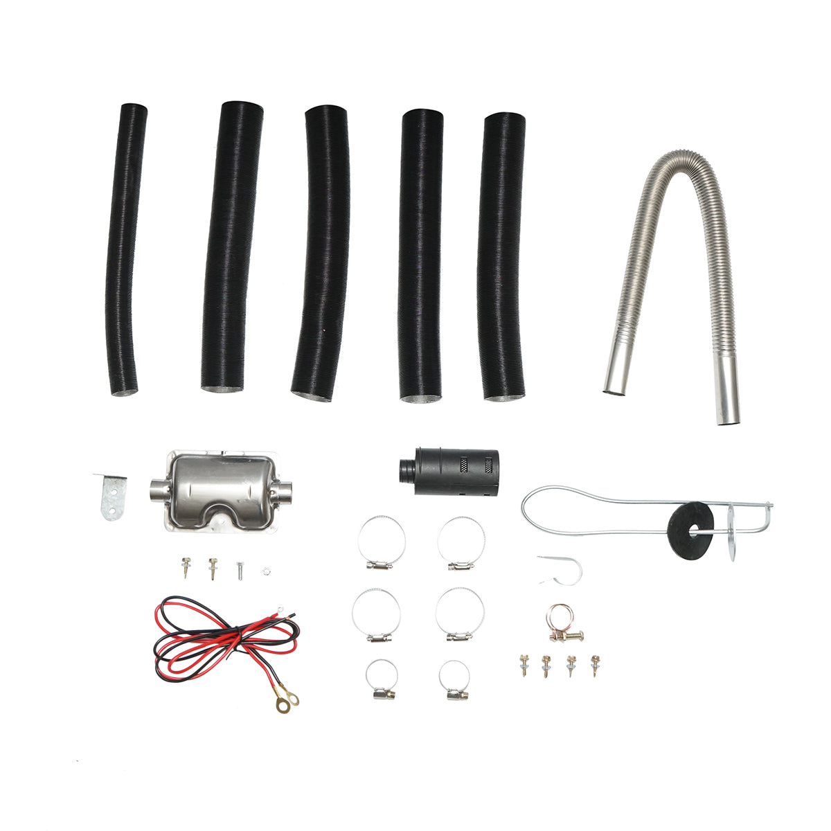 RISCALDATORE D’ARIA RISCALDATORI DA PARCHEGGIO PER L'AUTO RISCALDATORE PER AUTO, riscaldatore stazionario portatile 12-24/220V, 5KW, display LCD, con telecomando