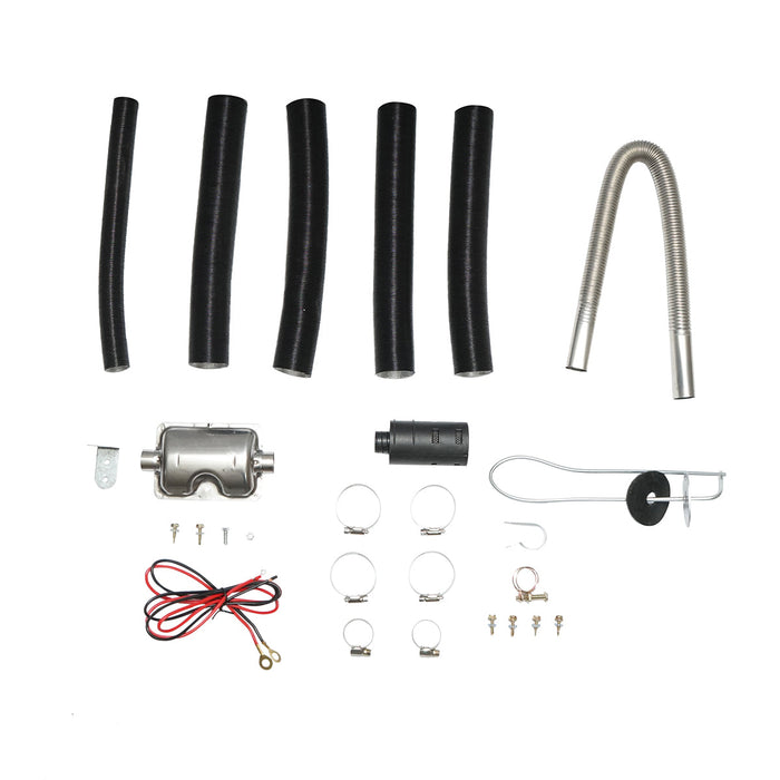 RISCALDATORE D’ARIA RISCALDATORI DA PARCHEGGIO PER L'AUTO RISCALDATORE PER AUTO, riscaldatore stazionario portatile 12-24/220V, 5KW, display LCD, con telecomando