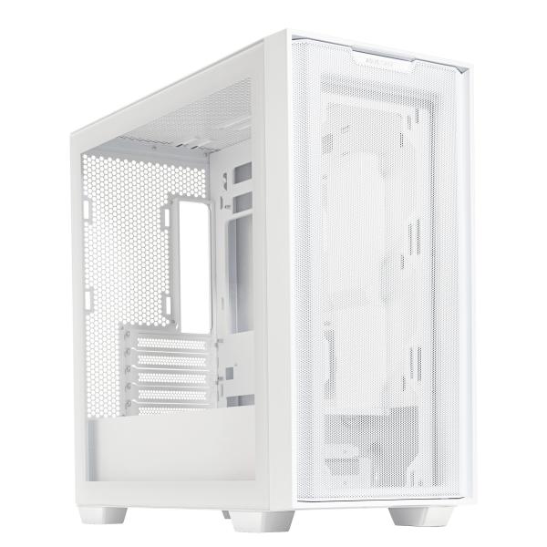 Asus A21 Bianco e' un Case ini Tower con supporto per schede madri miniITX e mATX Compatibile con Schede Madri BTF