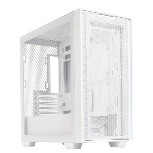 Asus A21 Bianco e' un Case ini Tower con supporto per schede madri miniITX e mATX Compatibile con Schede Madri BTF