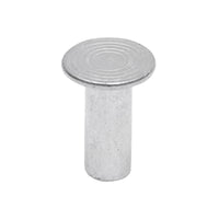 Rivetto cavo in acciaio 21x7,8, diametro testa 16mm