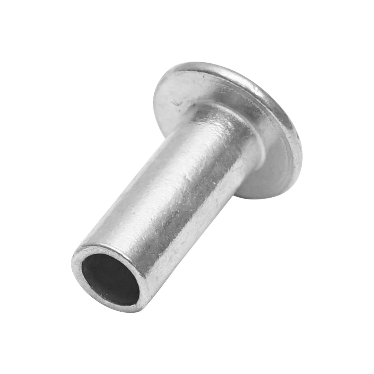 Rivetto cavo in acciaio 21x7,8, diametro testa 16mm