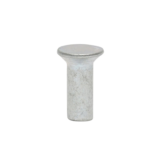 Rivetto in acciaio pieno 16,5x5,8, diametro testa 10,4mm