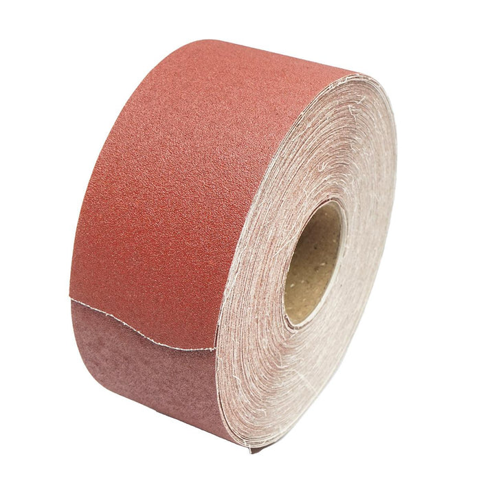 Rotolo di Carta Abrasiva P120, 100mm x 50m, Granulometria P120