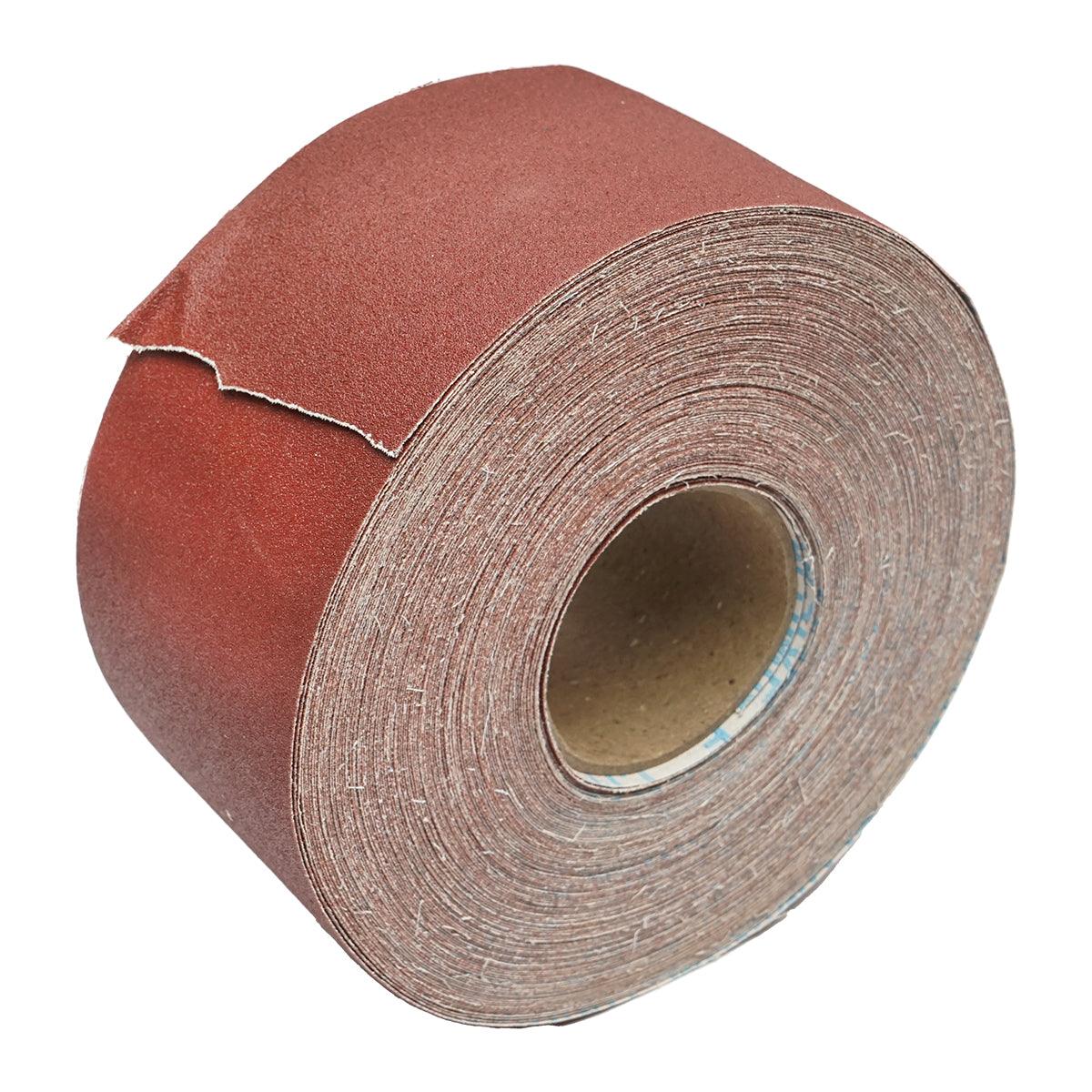 Rotolo di Carta Abrasiva P150, 100 mm x 50 m, Granulometria P150