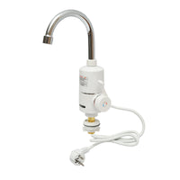 Rubinetto Acqua Calda Istantanea, 3000W, Display Digitale, 35-55°C, IPX4, Riscaldatore per Cucina, Giardino, Bagno