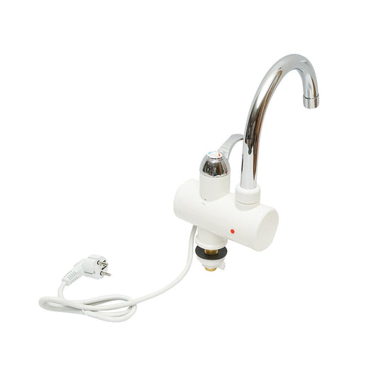 Rubinetto Acqua Calda Istantanea, Scaldabagno Elettrico Istantaneo 3000W, Display Digitale, 35-55°C, IPX4