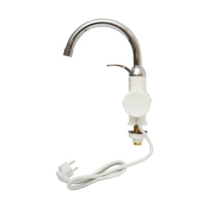 Rubinetto Acqua Calda Istantanea, Scaldabagno Elettrico Istantaneo 3000W, Display Digitale, 35-55°C, IPX4