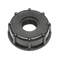 Rubinetto IBC in zinco, adattatore da 2, filetto esterno S60x6, ugello da 0,75, metallo/plastica.