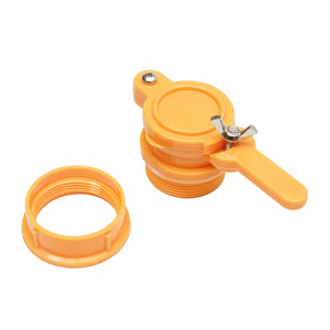 Rubinetto in plastica per maturatore di miele, diametro 47 mm