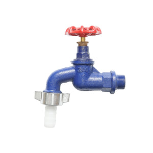 Rubinetto per acqua a doppio servizio con valvola 3/4.