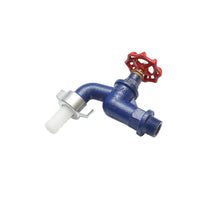 Rubinetto per acqua a doppio servizio con valvola 3/4.