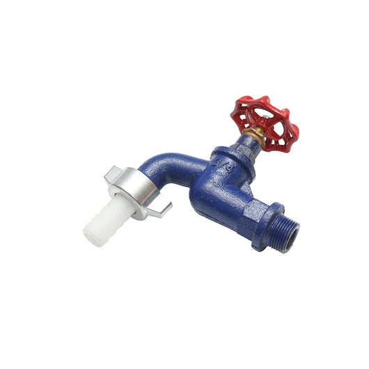 Rubinetto per acqua a doppio servizio con valvola 3/4.