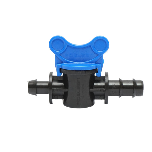 Rubinetto per tubo di gocciolamento D16x16mm, PN4, per sistemi di irrigazione