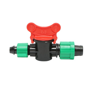 Rubinetto per tubo, banda di gocciolamento D17x14mm per sistemi di irrigazione.