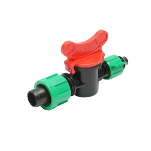 Rubinetto per tubo, banda di gocciolamento D17x14mm per sistemi di irrigazione.