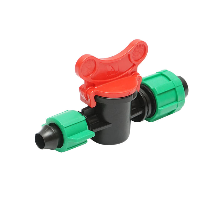 Rubinetto per tubo, banda di gocciolamento D17x14mm per sistemi di irrigazione.