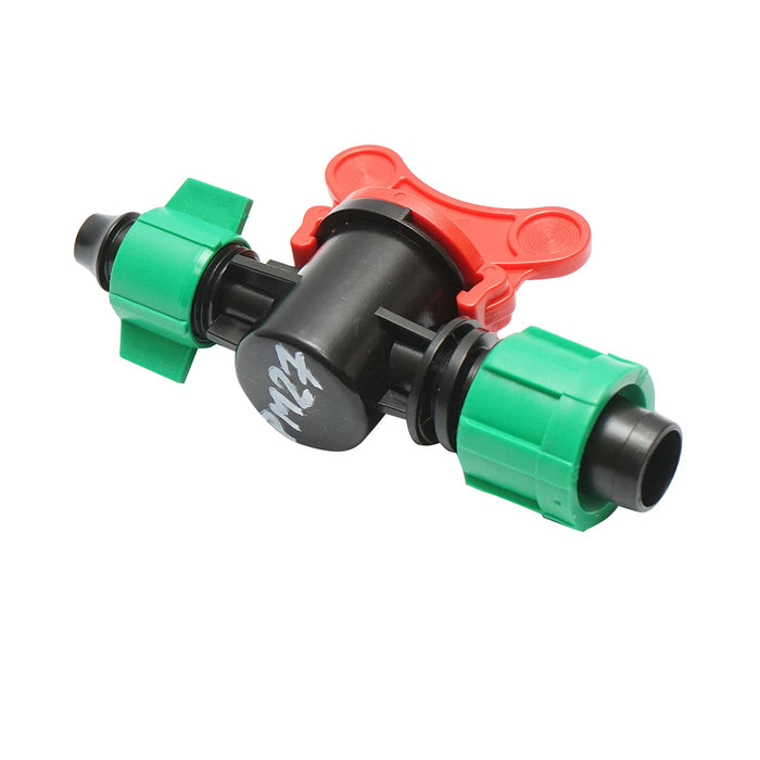 Rubinetto per tubo, banda di gocciolamento D17x14mm per sistemi di irrigazione.