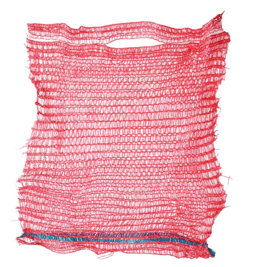 100 Sacchi a Rete per Patate, Verdure, Ortaggi Sacchetti a Rete Rosso Sacco Tipo Raschel 270x350mm. MAX 5kg