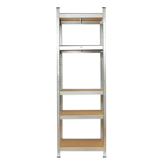 Scaffale in metallo con 4 ripiani in MDF, 180x60x45 cm, 100 kg/ripiano, montaggio senza viti Breckner Germany