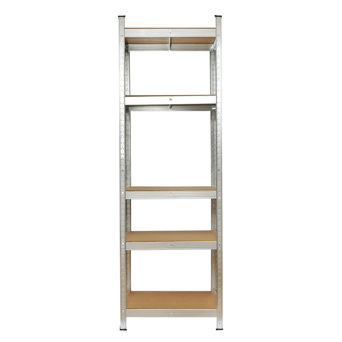 Scaffale in metallo con 5 ripiani in MDF, 180x60x30 cm, 100 kg/ripiano, montaggio senza viti Breckner Germany