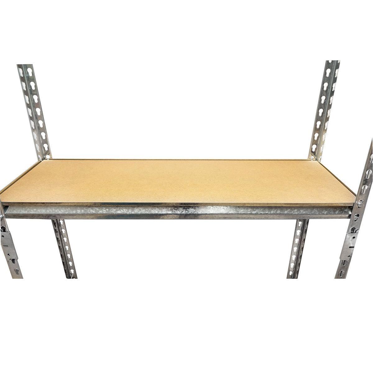 Scaffale in metallo con 5 ripiani in MDF, 180x90x30 cm, 120 kg/ripiano, montaggio senza viti