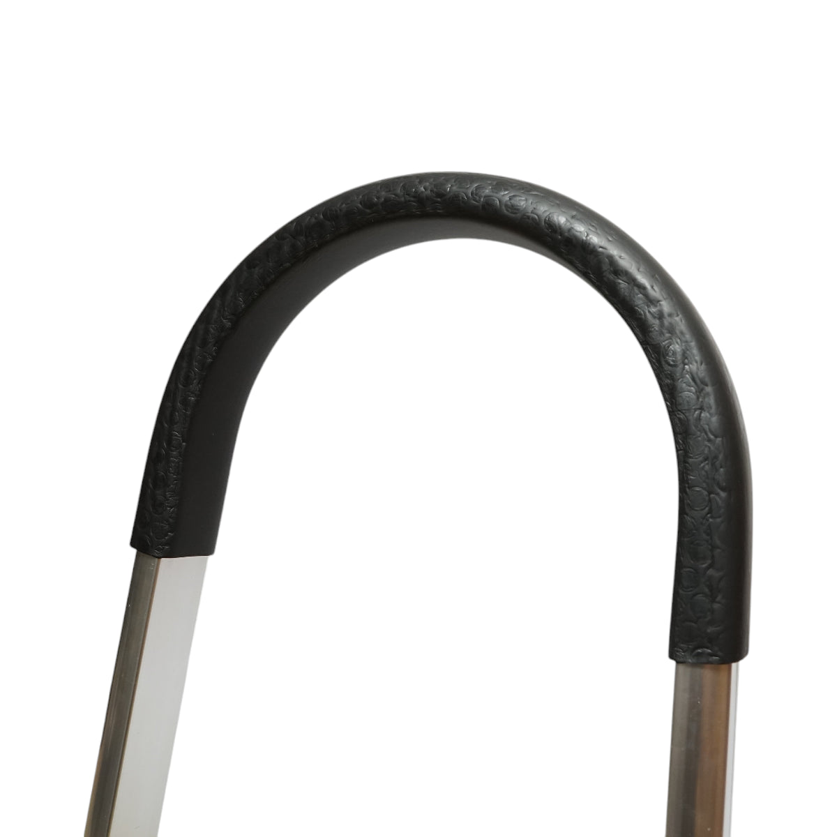 Scala pieghevole in alluminio, 4 gradini antiscivolo, altezza 143cm, capacità massima 150Kg, Crownman