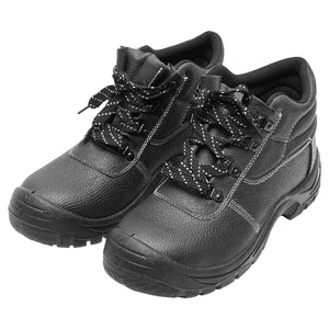 Scarponi di protezione taglia 40 con puntale e inserto nella suola in acciaio 5001.