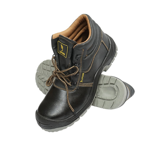 Scarponi di protezione taglia 45 con puntale e inserto nella suola in acciaio 5015