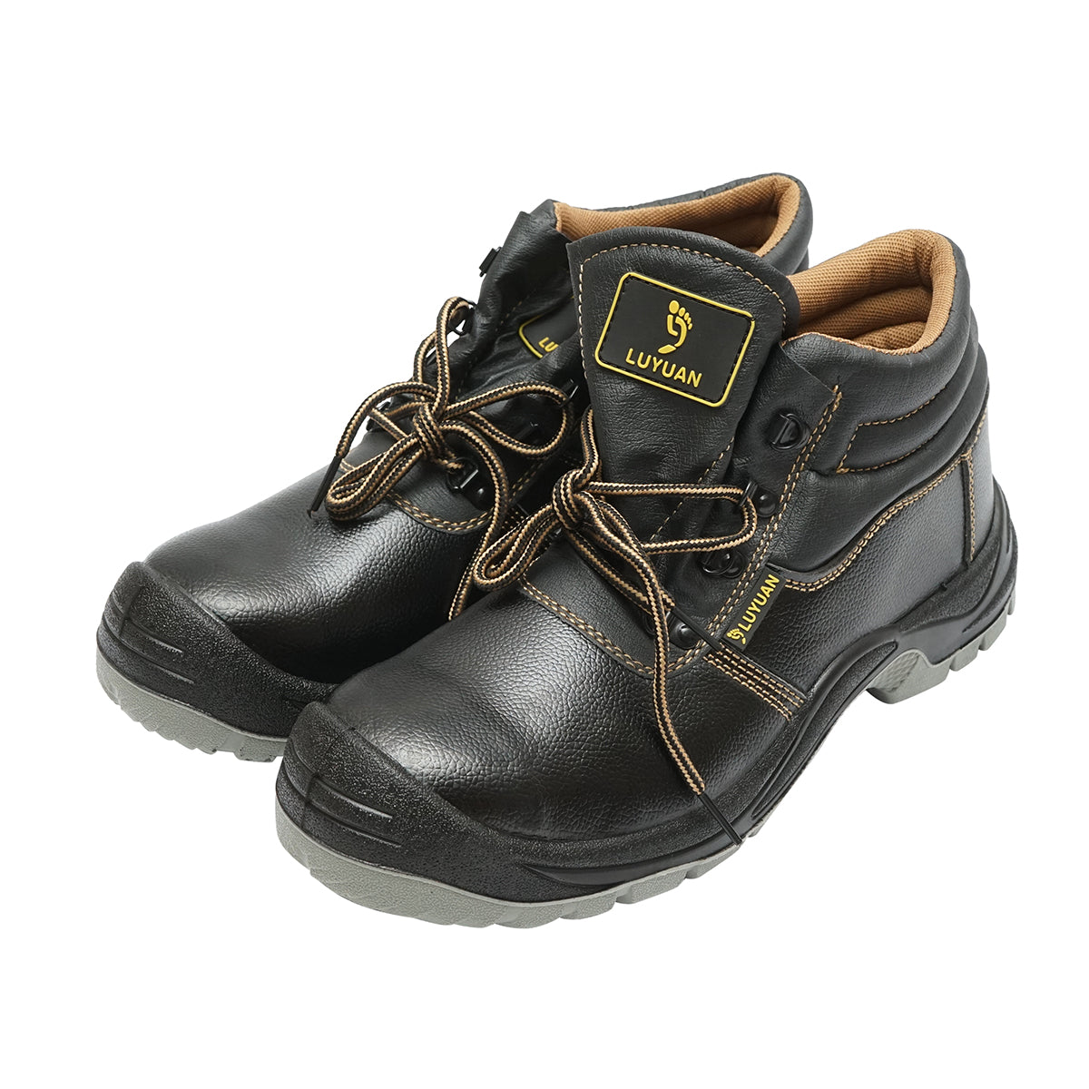 Scarponi di protezione taglia 45 con puntale e inserto nella suola in acciaio 5015