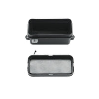 SCATOLA CASSETTA PER CAVI , 2 VIE, NERA, LEADER